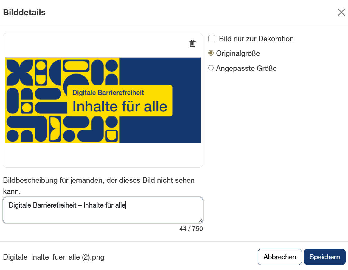 Digitale Barrierefreiheit – Inhalte für alle
